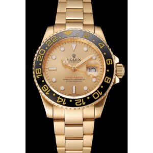 Superclone Rolex GMT-Master II 41mm Gold Dial 1453749 - Image 2