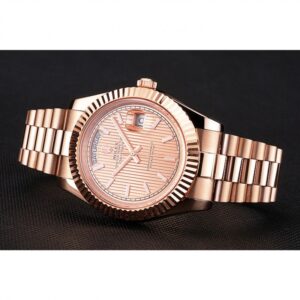 Superclone Rolex Day-Date 41mm Rose-Gold Dial REP016823 - Image 4