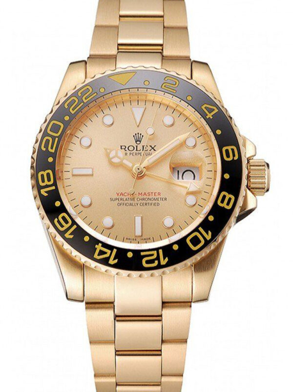 Superclone Rolex GMT-Master II 41mm Gold Dial 1453749