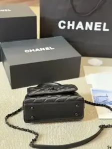 Replica Chanel high-end black small and practical, crossbody, shoulder bag - Image 4