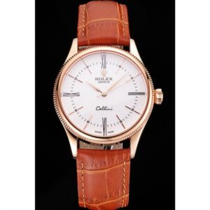 Superclone Rolex Cellini 38mm White Dial REP016795 - Image 2