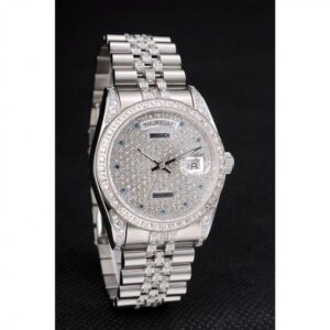 Rolex Day-Date 36mm Diamond Dial 41985 - Image 3