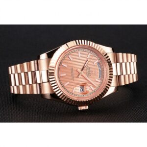 Superclone Rolex Day-Date 41mm Rose-Gold Dial REP016823 - Image 5