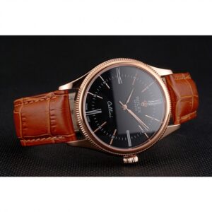 Superclone Rolex Cellini 38mm Black Dial REP016794 - Image 4