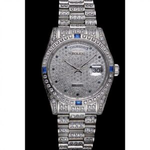 Superclone Rolex Day-Date 37mm Diamond Dial 621613 - Image 3