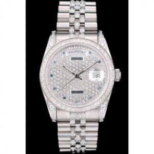 Rolex Day-Date 36mm Diamond Dial 41985 - Image 2