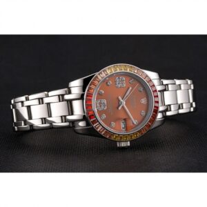 Rolex Datejust 33mm Orange Dial REP016821 - Image 4