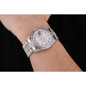 Superclone Rolex Day-Date 36mm White Dial REP016824 - Image 10