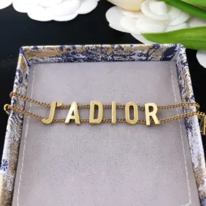 Replica Dior JADIOR logo double-layer bracelet with high-end quality - Image 5