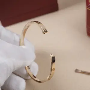 Replica Cartier Narrow version diamond free couple bracelet - Image 2