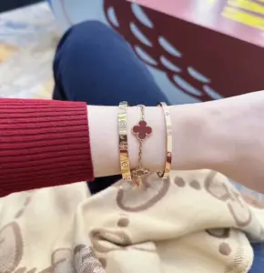 Replica Cartier Narrow version diamond free couple bracelet - Image 6