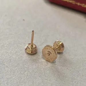 Replica Cartier Classic UFO Single Diamond Earrings Rose Gold Silver - Image 8