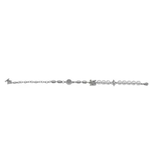 Replica LOUIS VUITTON Pearls Fusion Pearl Bracelet 19-26cm - Image 6