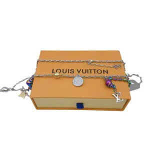 Replica LOUIS VUITTON SHELL Conch Shell Necklace 68CM - Image 3