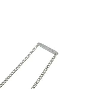 Replica LOUIS VUITTON Blue enamel letter clavicle necklace - Image 8