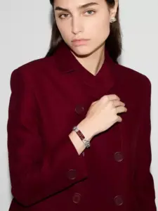 Replica Gucci Trademark series enamel chain bracelet Silver - Image 4