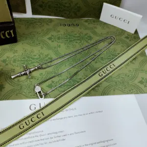 Repica Gucci Retro Personalized Cross Necklace Silver - Image 3