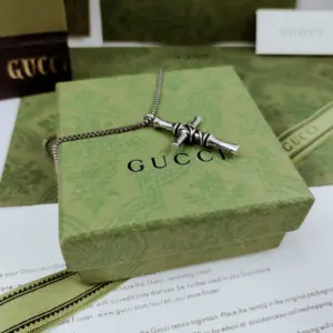 Repica Gucci Retro Personalized Cross Necklace Silver - Image 8