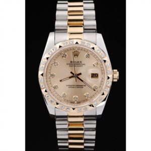 Superclone Rolex Datejust 36mm Gold Dial SRL41 - Image 2